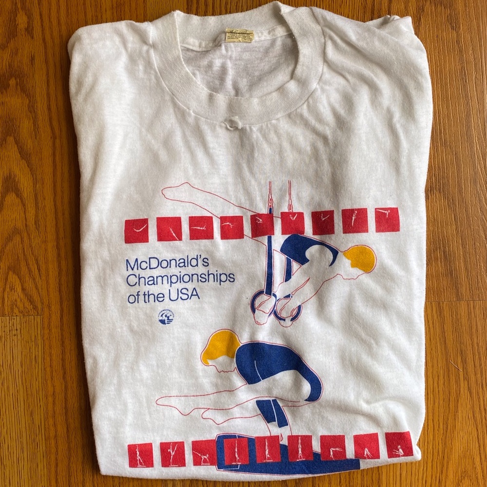 Women’s Vintage McDonald’s Gymnastics Tee